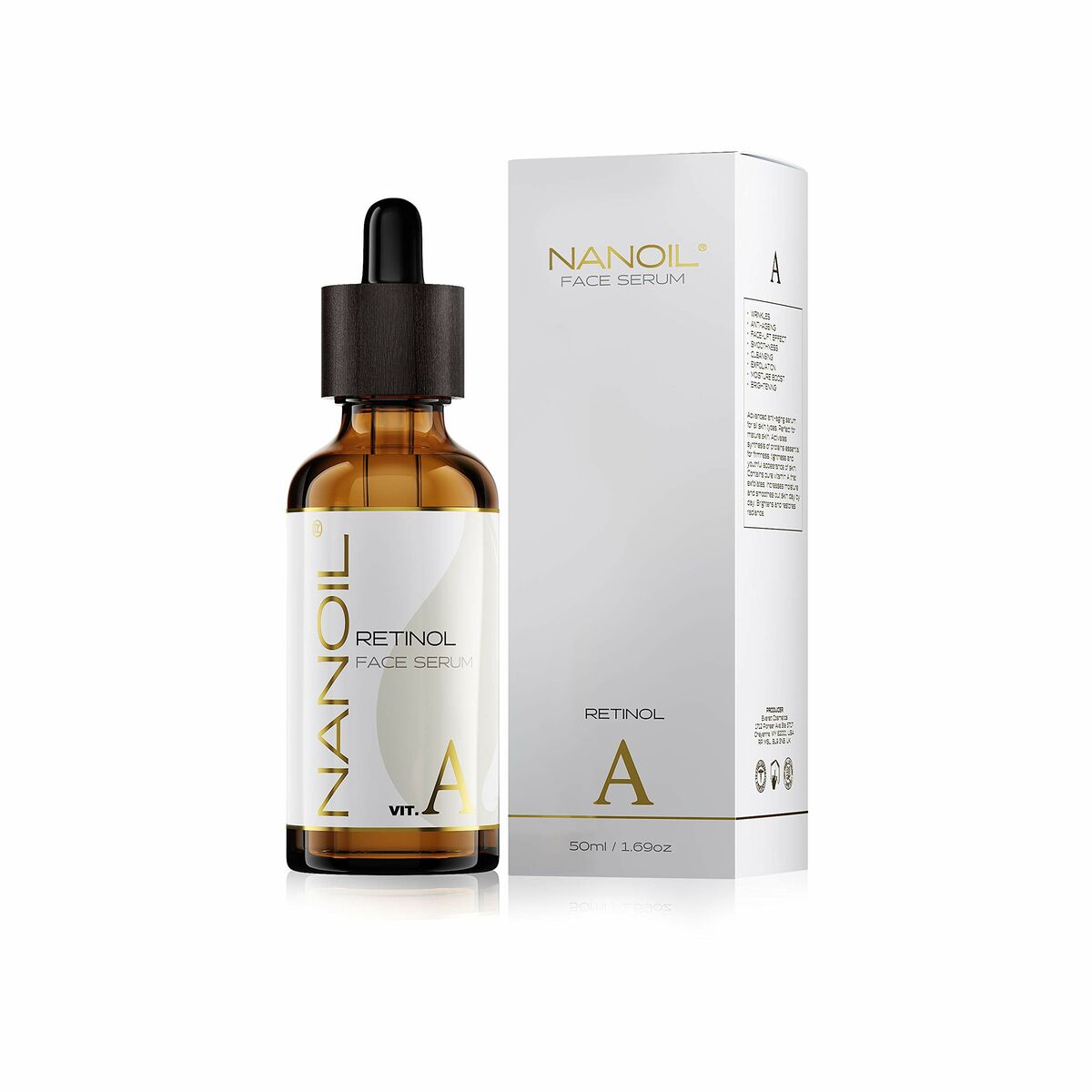 Anti-Ageing Serum Nanoil Face Serum 50 ml Retinol