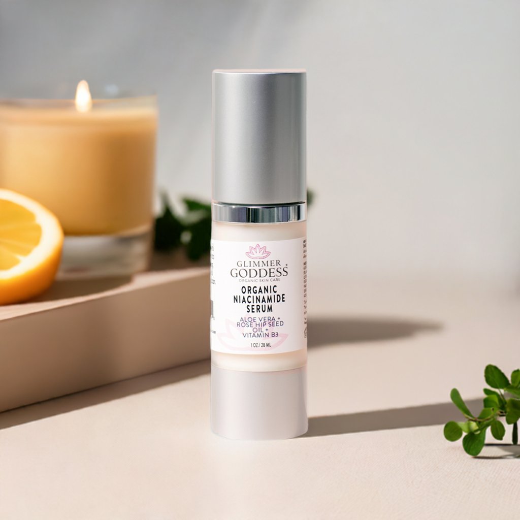 Organic Niacinamide + Resveratrol Serum Duo – Anti-Aging Face Serum Set for Pores, Wrinkles & Brightening