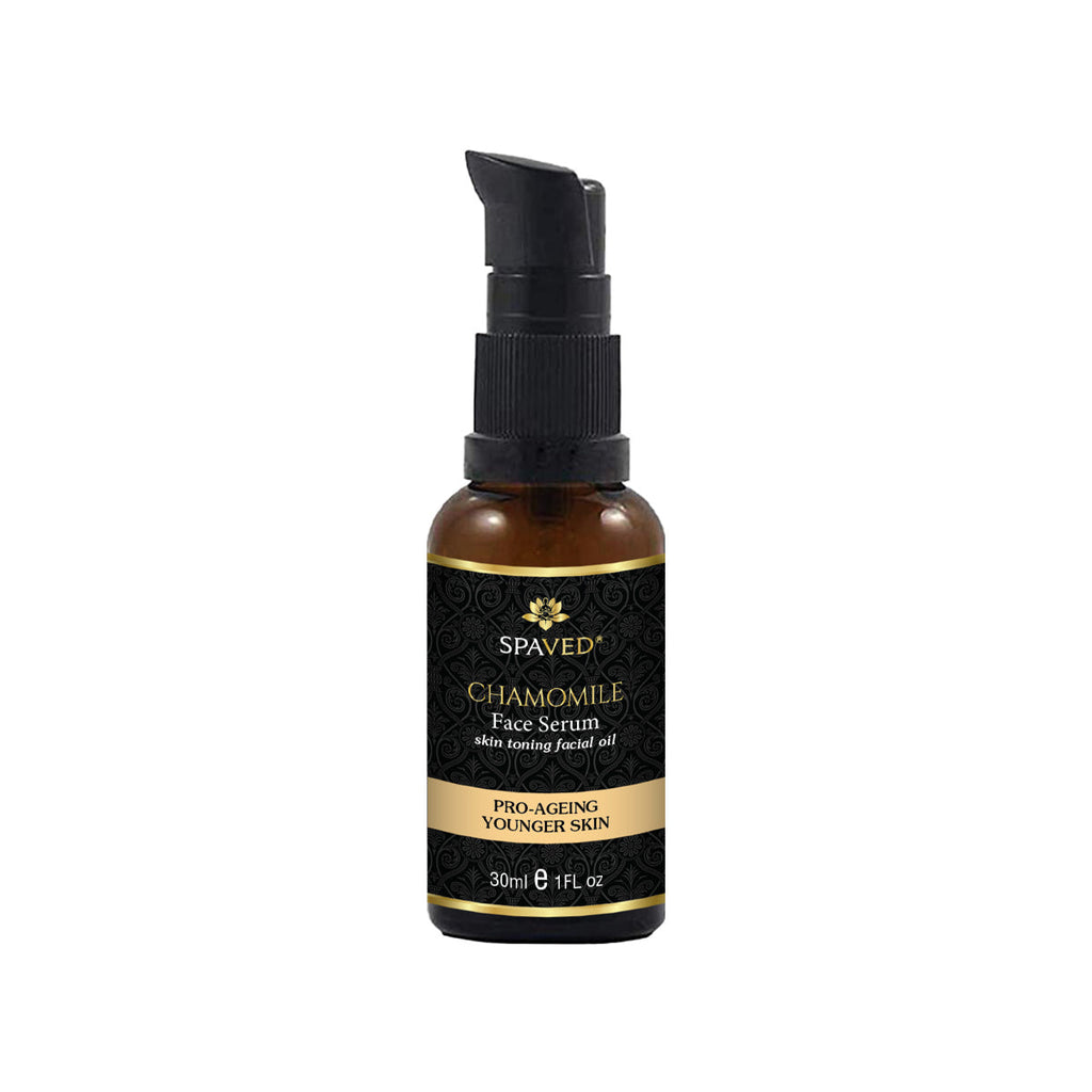 Chamomile Face Oil Serum - Night Renewal for Hydrated, Youthful Glow