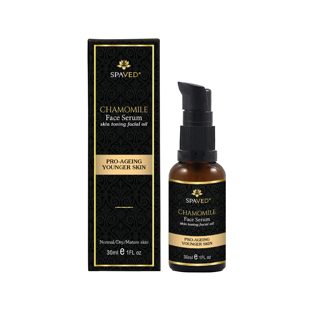 Chamomile Face Oil Serum - Night Renewal for Hydrated, Youthful Glow